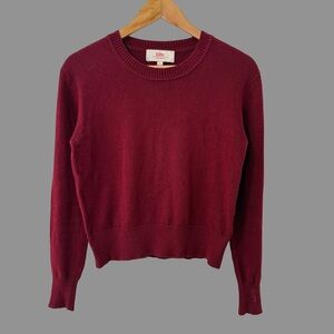 Kilte Los Angeles Purple Crew neck Knit Pullover Sweater 0 ($295)